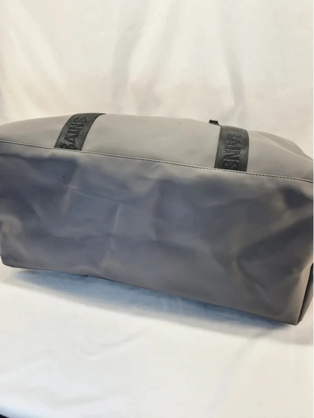 Rains Trail Gym Duffle Bag in Gray Shoulder Strap Waterproof